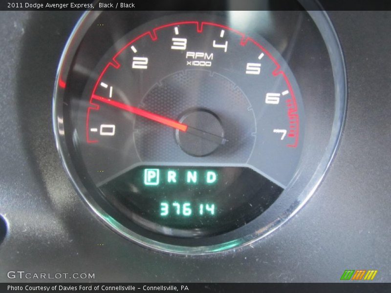 Black / Black 2011 Dodge Avenger Express