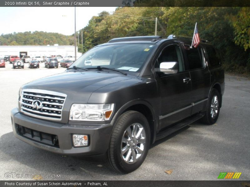 Silver Graphite / Graphite 2010 Infiniti QX 56