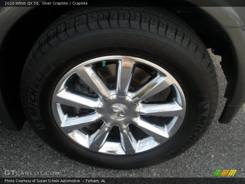 Silver Graphite / Graphite 2010 Infiniti QX 56