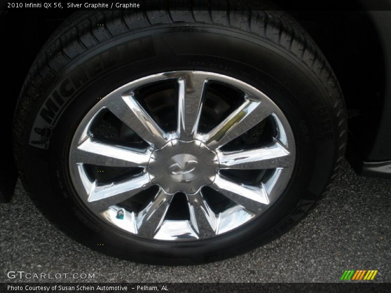 Silver Graphite / Graphite 2010 Infiniti QX 56
