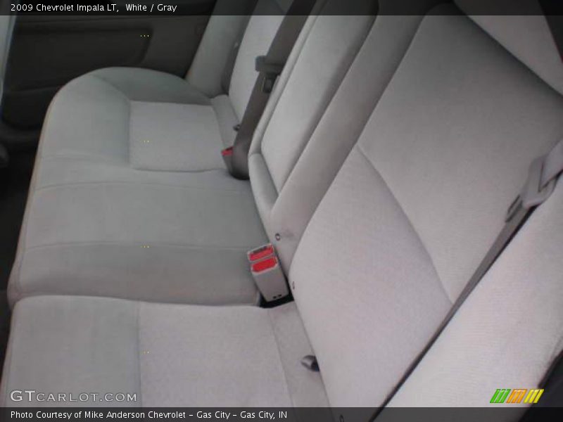 White / Gray 2009 Chevrolet Impala LT