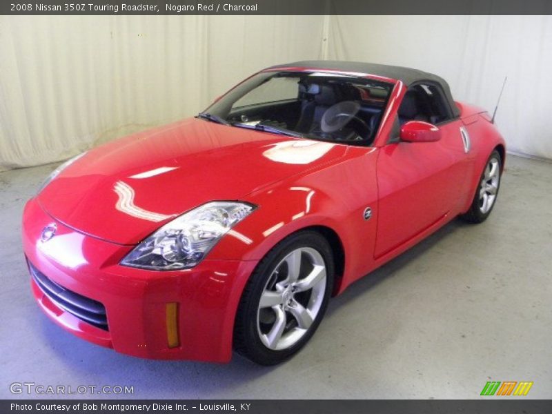 Nogaro Red / Charcoal 2008 Nissan 350Z Touring Roadster