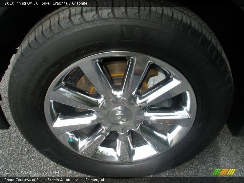 Silver Graphite / Graphite 2010 Infiniti QX 56