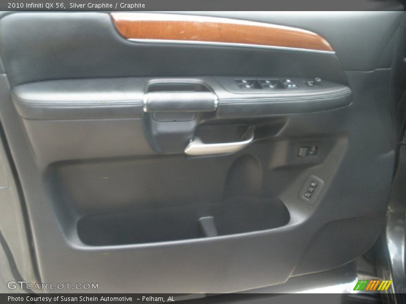 Silver Graphite / Graphite 2010 Infiniti QX 56