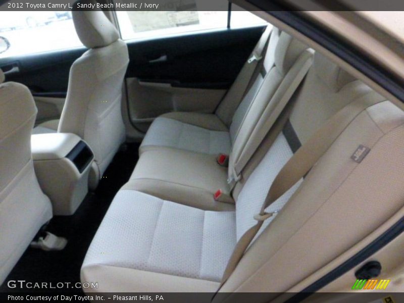 Sandy Beach Metallic / Ivory 2012 Toyota Camry L
