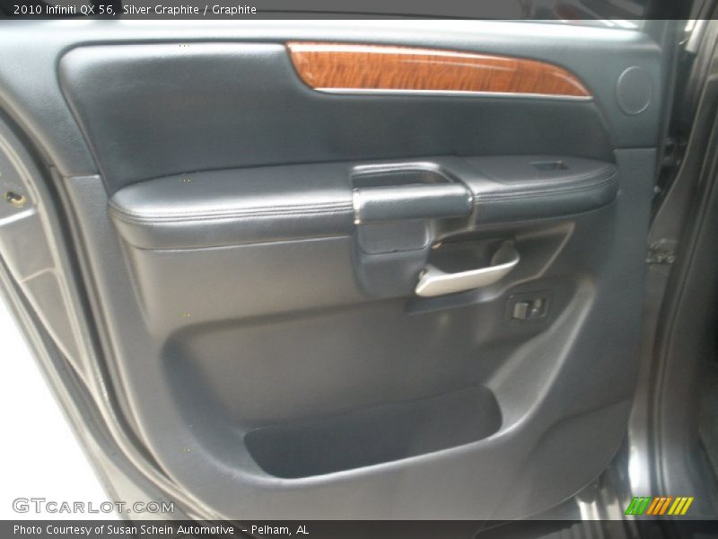 Silver Graphite / Graphite 2010 Infiniti QX 56