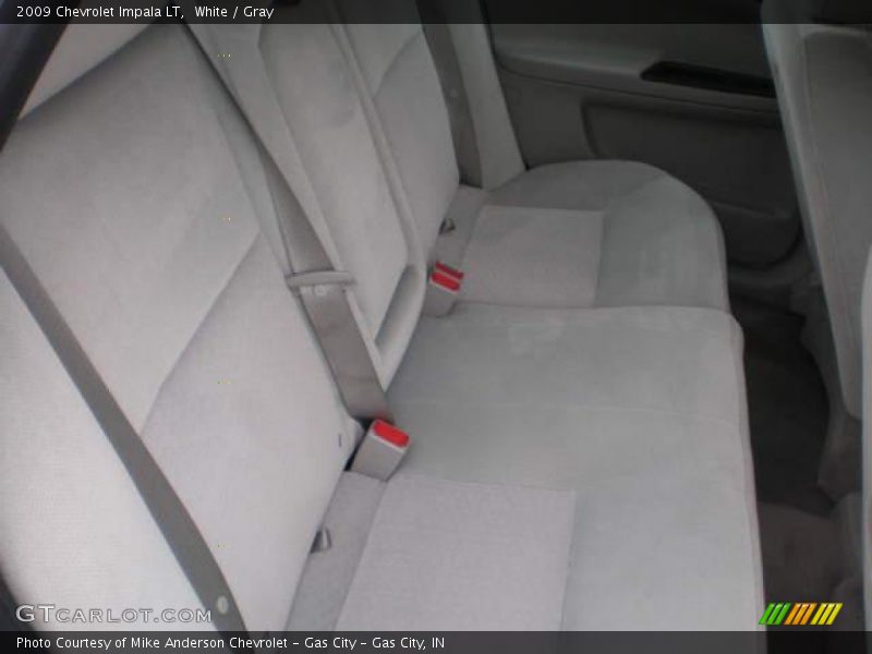 White / Gray 2009 Chevrolet Impala LT