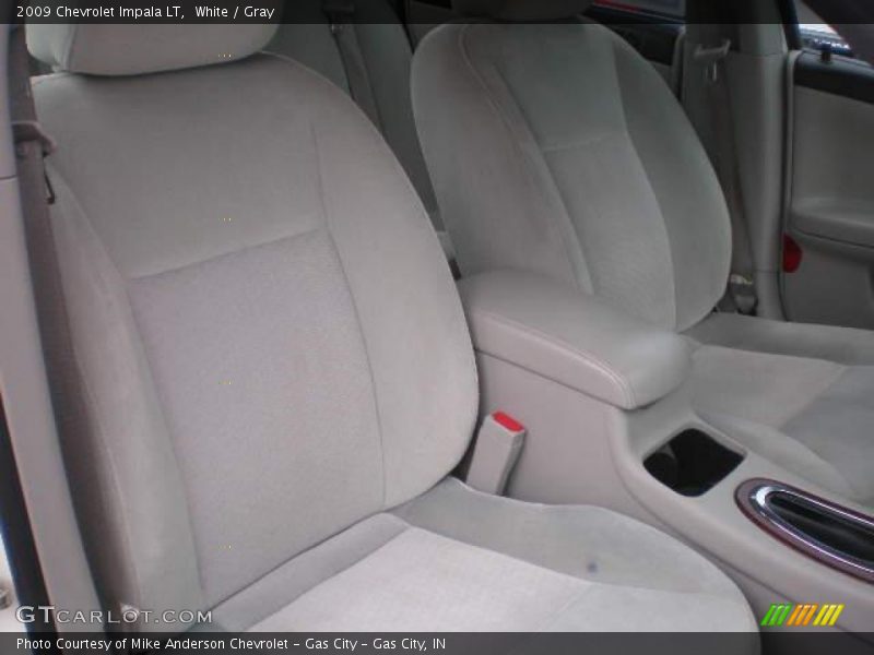 White / Gray 2009 Chevrolet Impala LT
