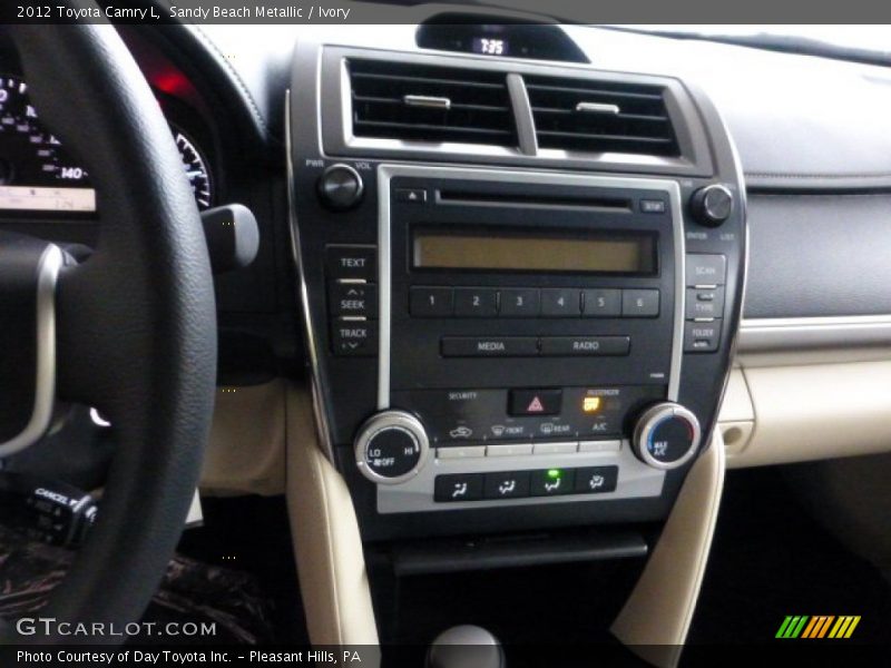 Sandy Beach Metallic / Ivory 2012 Toyota Camry L