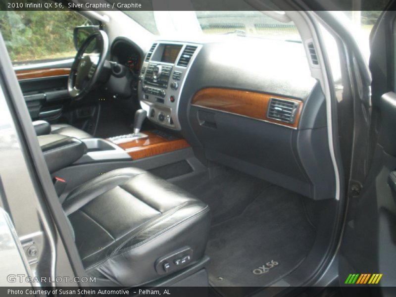 Silver Graphite / Graphite 2010 Infiniti QX 56