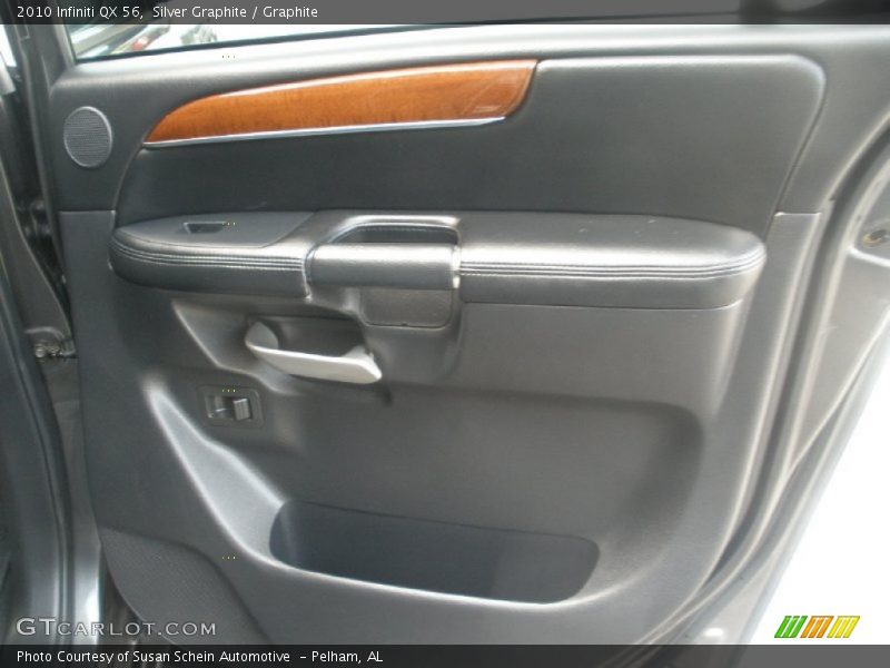 Silver Graphite / Graphite 2010 Infiniti QX 56
