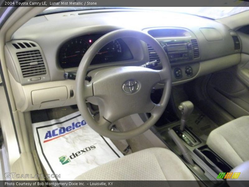 Lunar Mist Metallic / Stone 2004 Toyota Camry LE