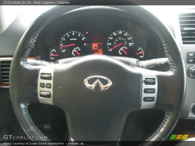 Silver Graphite / Graphite 2010 Infiniti QX 56