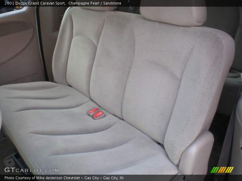 Champagne Pearl / Sandstone 2001 Dodge Grand Caravan Sport