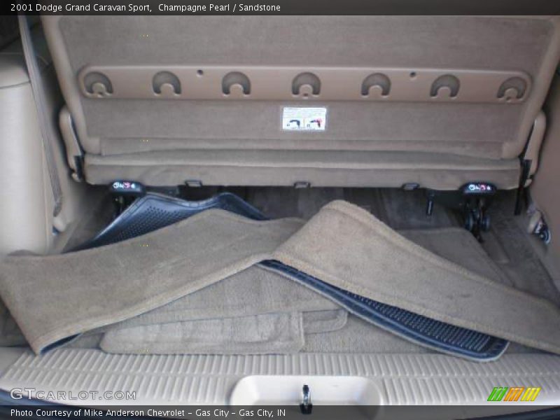 Champagne Pearl / Sandstone 2001 Dodge Grand Caravan Sport