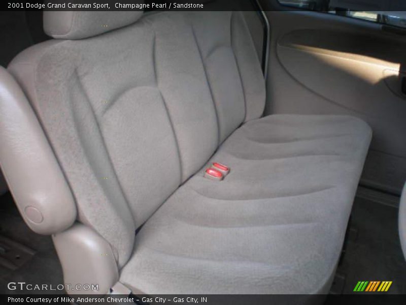 Champagne Pearl / Sandstone 2001 Dodge Grand Caravan Sport
