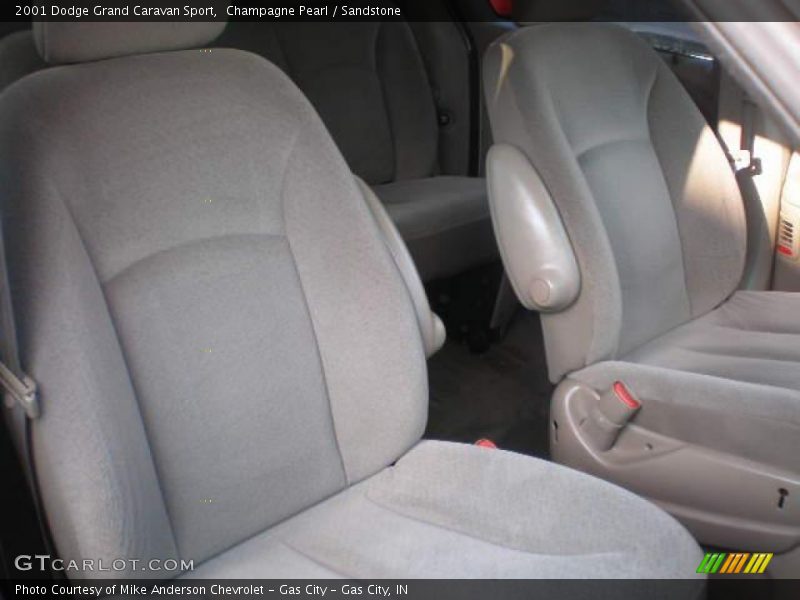 Champagne Pearl / Sandstone 2001 Dodge Grand Caravan Sport