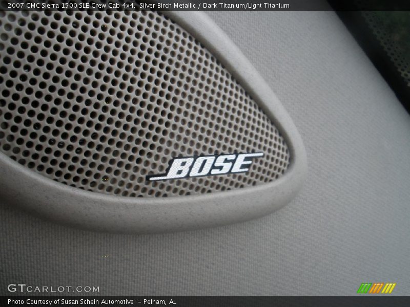Silver Birch Metallic / Dark Titanium/Light Titanium 2007 GMC Sierra 1500 SLE Crew Cab 4x4