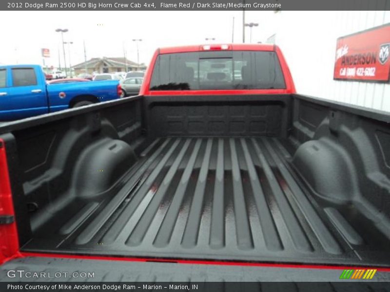 Flame Red / Dark Slate/Medium Graystone 2012 Dodge Ram 2500 HD Big Horn Crew Cab 4x4