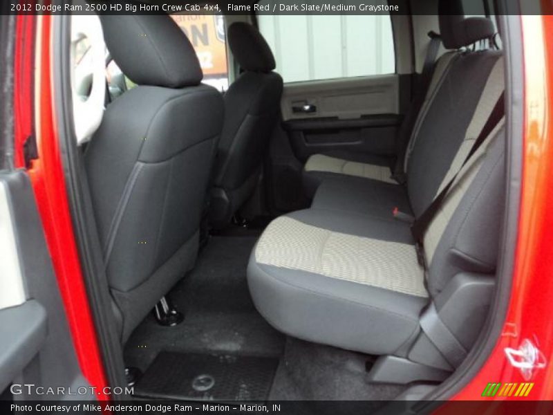 Flame Red / Dark Slate/Medium Graystone 2012 Dodge Ram 2500 HD Big Horn Crew Cab 4x4