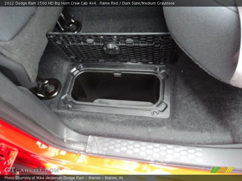 Flame Red / Dark Slate/Medium Graystone 2012 Dodge Ram 2500 HD Big Horn Crew Cab 4x4