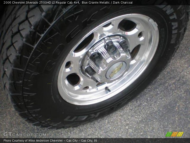Blue Granite Metallic / Dark Charcoal 2006 Chevrolet Silverado 2500HD LS Regular Cab 4x4