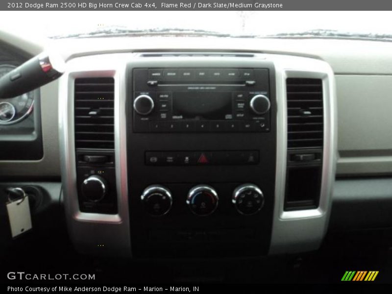 Flame Red / Dark Slate/Medium Graystone 2012 Dodge Ram 2500 HD Big Horn Crew Cab 4x4