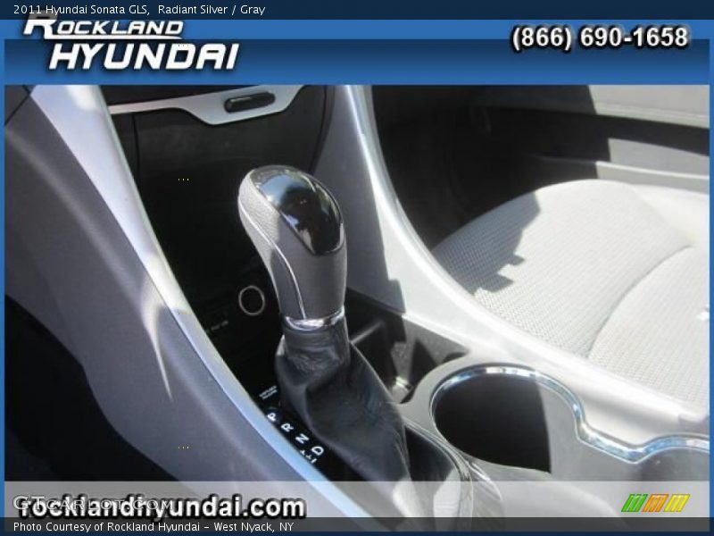 Radiant Silver / Gray 2011 Hyundai Sonata GLS