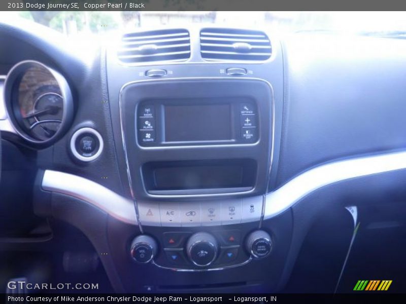 Copper Pearl / Black 2013 Dodge Journey SE