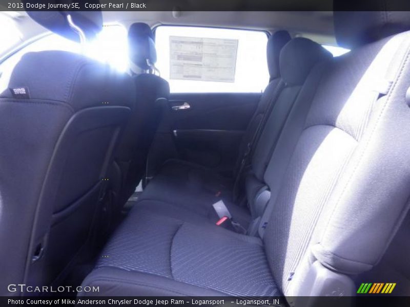Copper Pearl / Black 2013 Dodge Journey SE