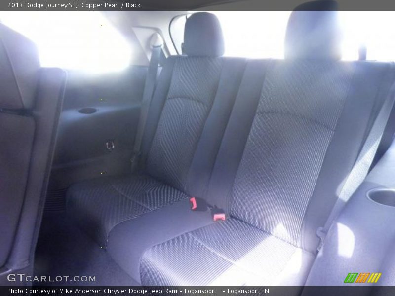 Copper Pearl / Black 2013 Dodge Journey SE