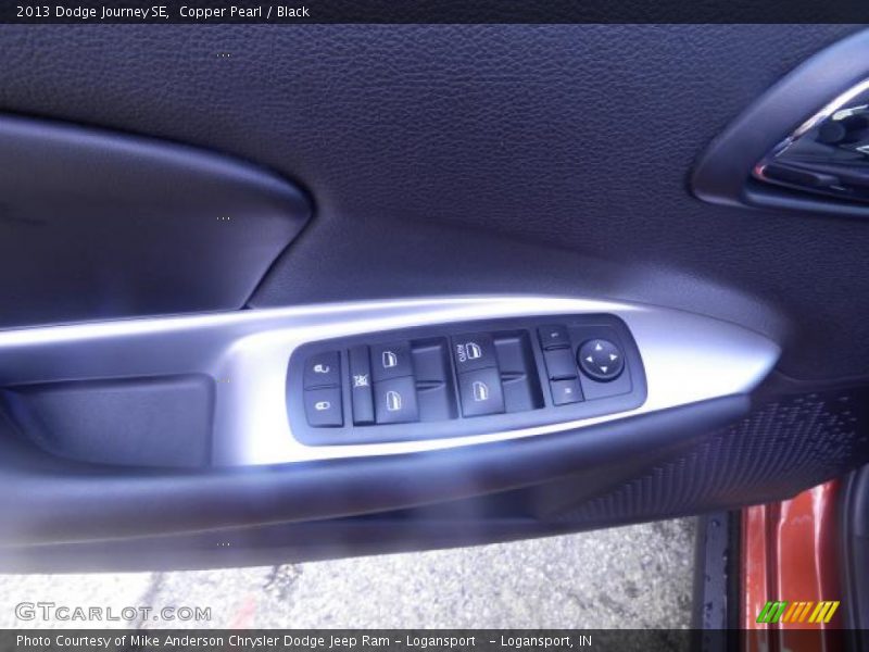 Copper Pearl / Black 2013 Dodge Journey SE