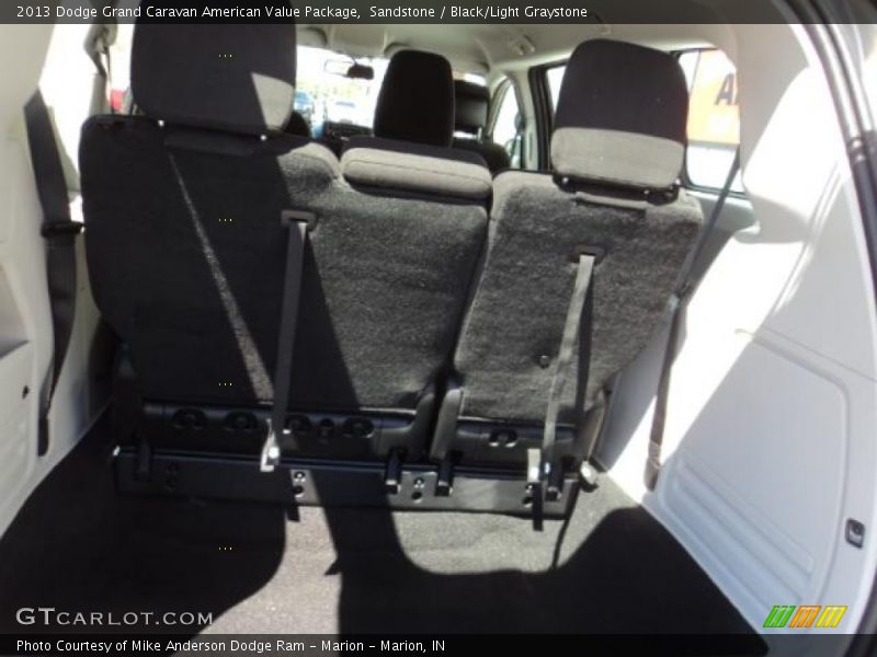 Sandstone / Black/Light Graystone 2013 Dodge Grand Caravan American Value Package