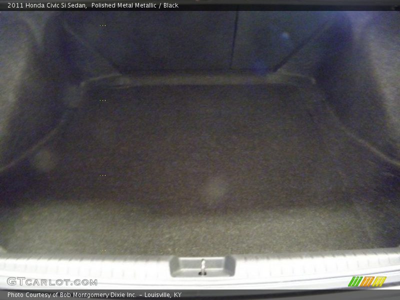 Polished Metal Metallic / Black 2011 Honda Civic Si Sedan