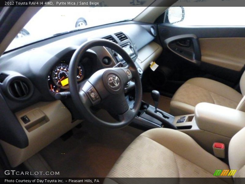 Pyrite Mica / Sand Beige 2012 Toyota RAV4 I4 4WD