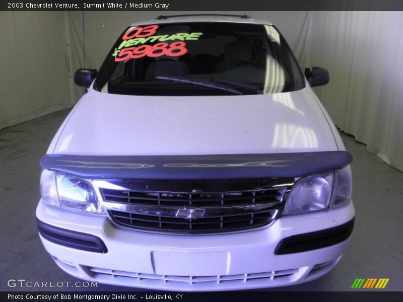 Summit White / Medium Gray 2003 Chevrolet Venture