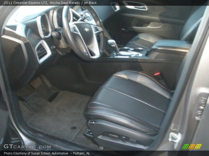 Mocha Steel Metallic / Jet Black 2011 Chevrolet Equinox LTZ