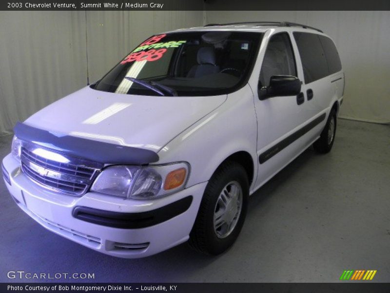 Summit White / Medium Gray 2003 Chevrolet Venture