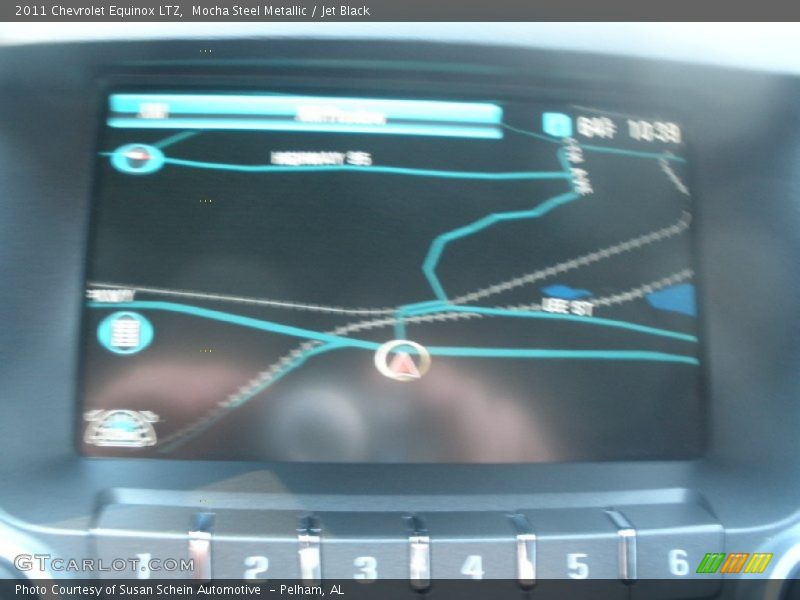 Mocha Steel Metallic / Jet Black 2011 Chevrolet Equinox LTZ