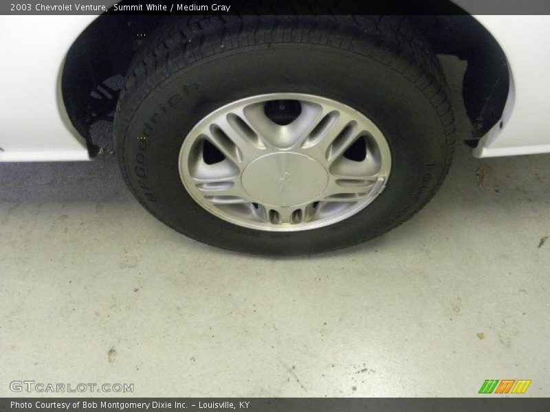 Summit White / Medium Gray 2003 Chevrolet Venture