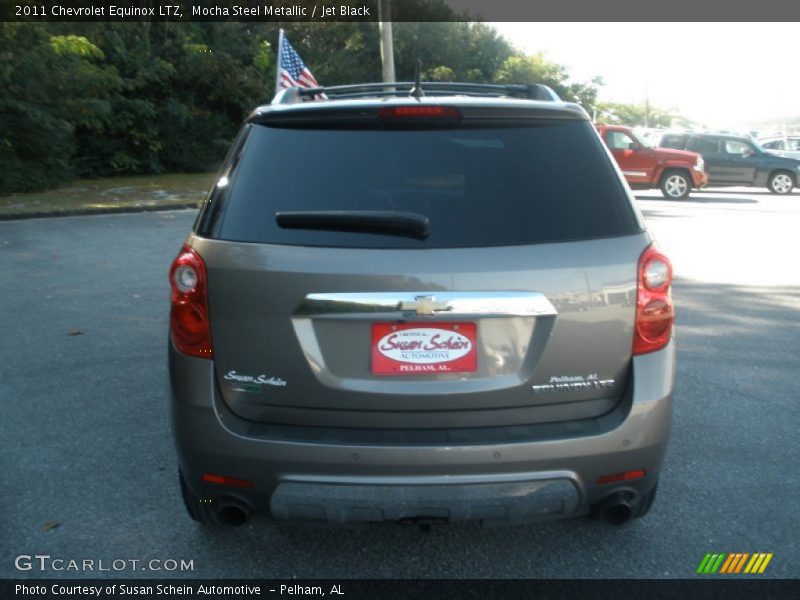 Mocha Steel Metallic / Jet Black 2011 Chevrolet Equinox LTZ