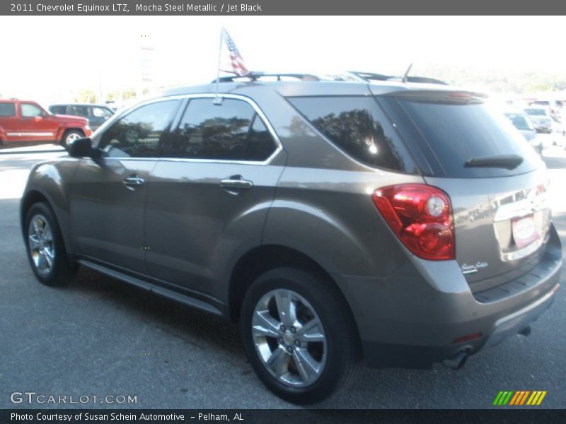 Mocha Steel Metallic / Jet Black 2011 Chevrolet Equinox LTZ
