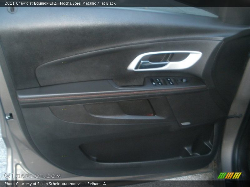 Mocha Steel Metallic / Jet Black 2011 Chevrolet Equinox LTZ