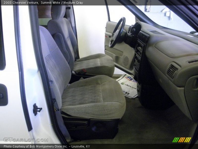 Summit White / Medium Gray 2003 Chevrolet Venture