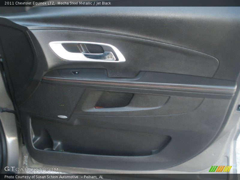 Mocha Steel Metallic / Jet Black 2011 Chevrolet Equinox LTZ
