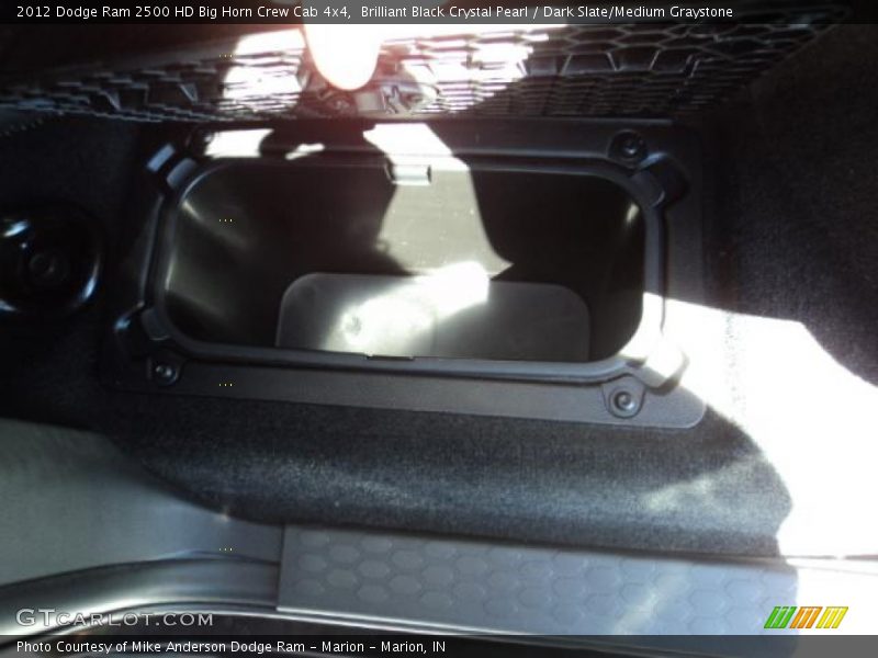 Brilliant Black Crystal Pearl / Dark Slate/Medium Graystone 2012 Dodge Ram 2500 HD Big Horn Crew Cab 4x4