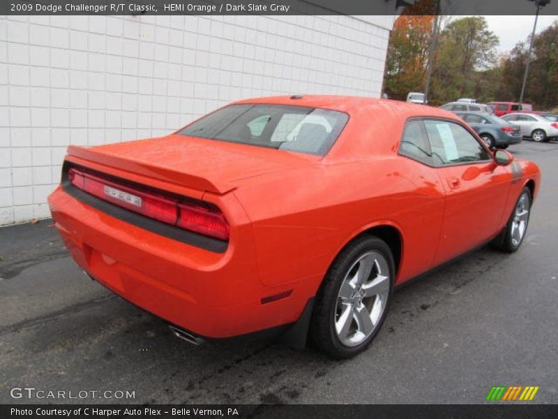 HEMI Orange / Dark Slate Gray 2009 Dodge Challenger R/T Classic