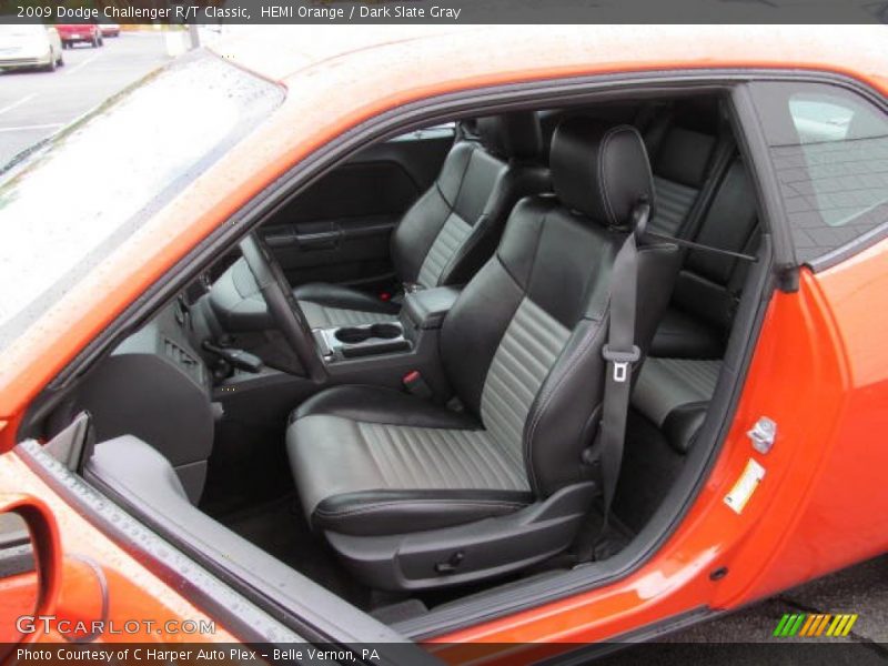 Front Seat of 2009 Challenger R/T Classic