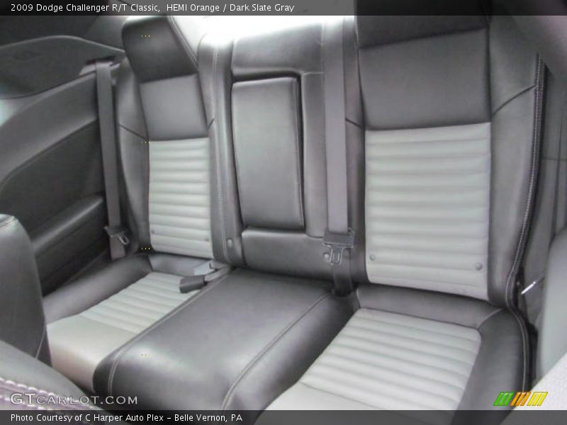 Rear Seat of 2009 Challenger R/T Classic