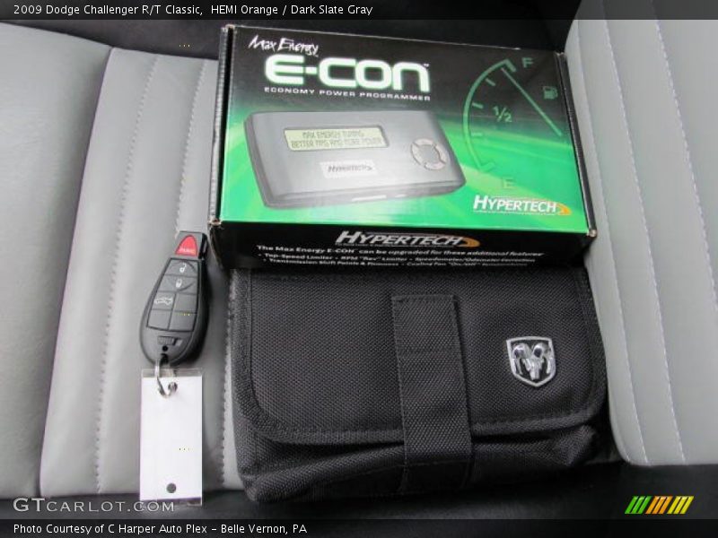 HEMI Orange / Dark Slate Gray 2009 Dodge Challenger R/T Classic